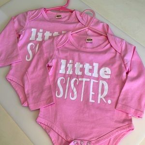 NWOT Little Sister One Piece 2 sizes available